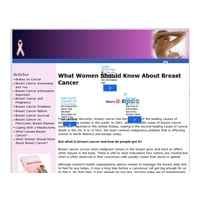 Breast Cancer Website