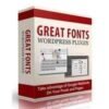 Great Fonts Plugin For WordPress