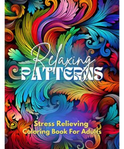 Relaxing Patterns Adult Coloring Book